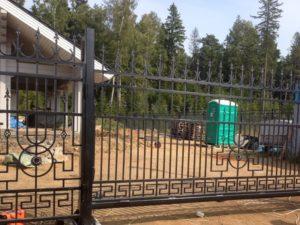 Сварной забор с установкой в СПб и Ленобласти